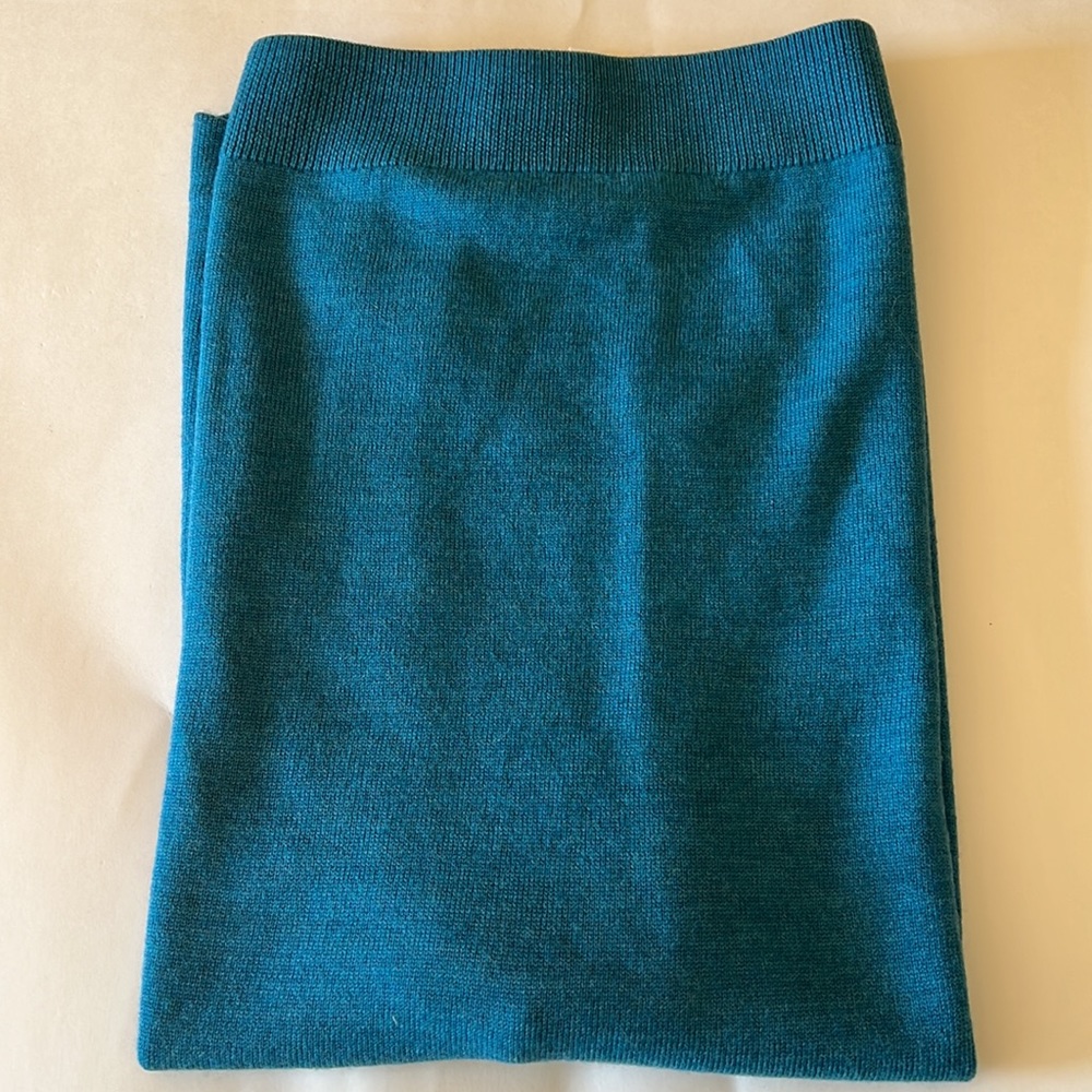 Turnbury Sweater Vest Wool Dark Turquoise Vest New - Picture 3 of 10
